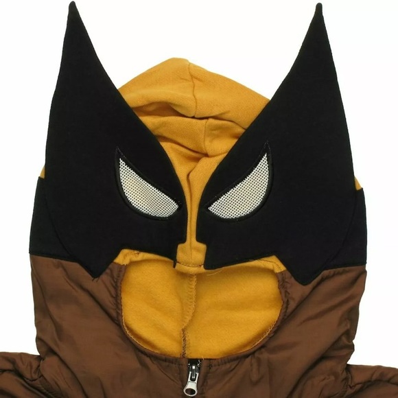 Marvel Masked Brown Licensed Costume Hoodie SXL 2X. New - Picture 2 of 6